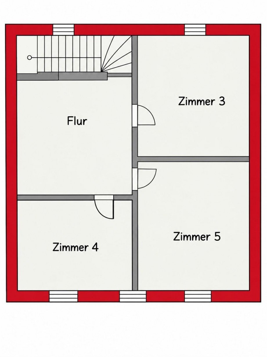 Grundriss Dachgeschoss Einfamilienhaus Oberneisen