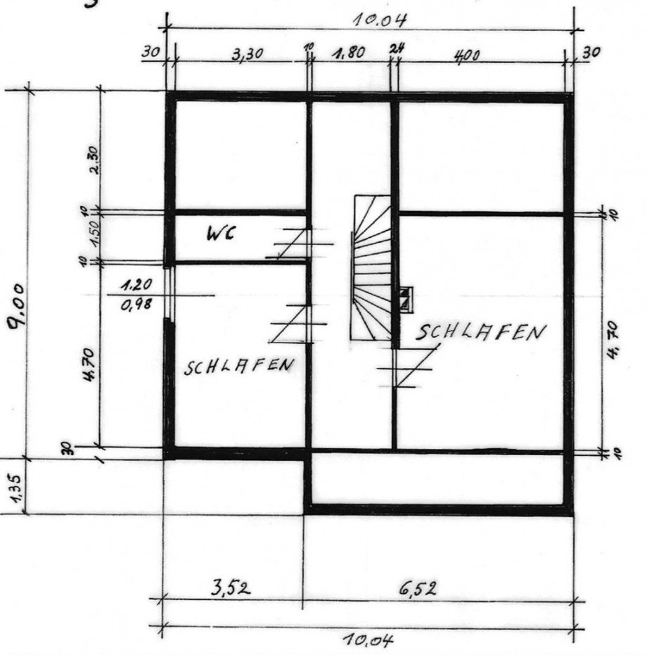 Dachgeschoss Einfamilienhaus Westernohe