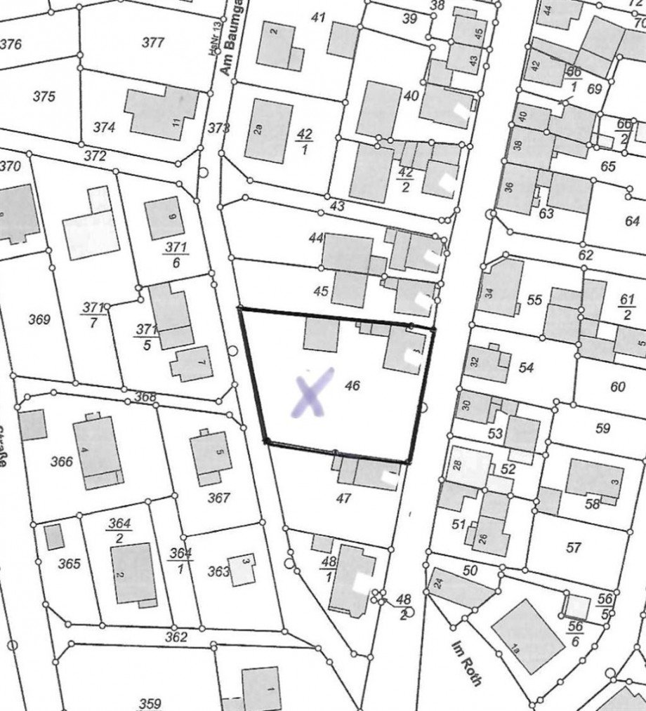 Lageplan Bild Einfamilienhaus Mengerskirchen