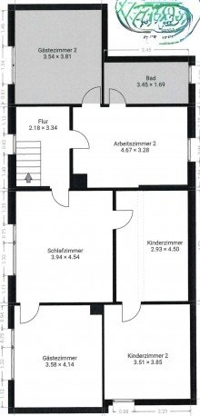 Obergeschoss N�he Rennerod! Einfamilienhaus mit Potenzial, Garagen und Garten!