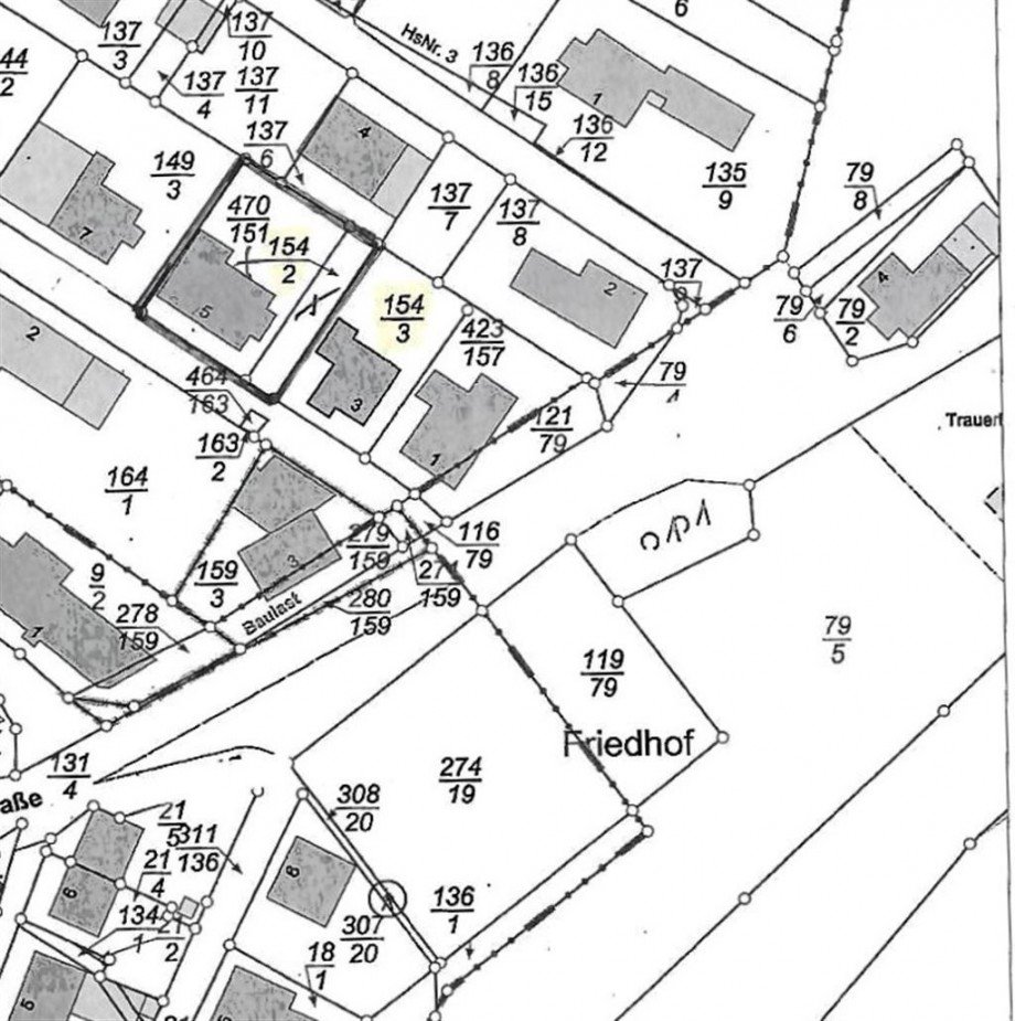 Lageplan Einfamilienhaus Nistertal , Westerw
