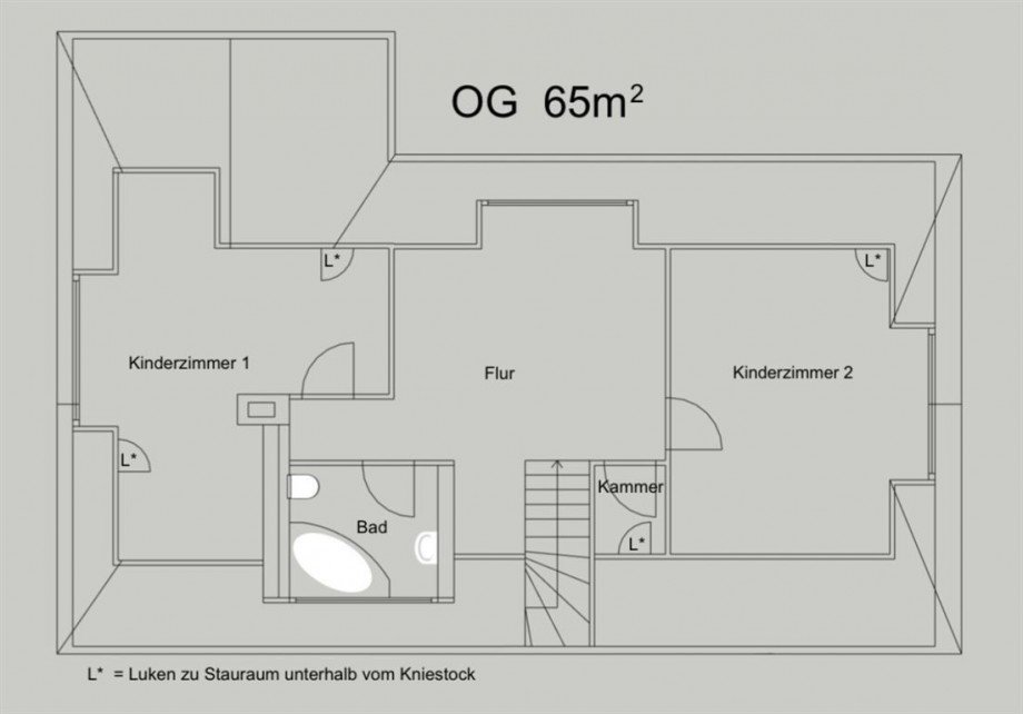 Obergeschoss Einfamilienhaus Rennerod , Westerw