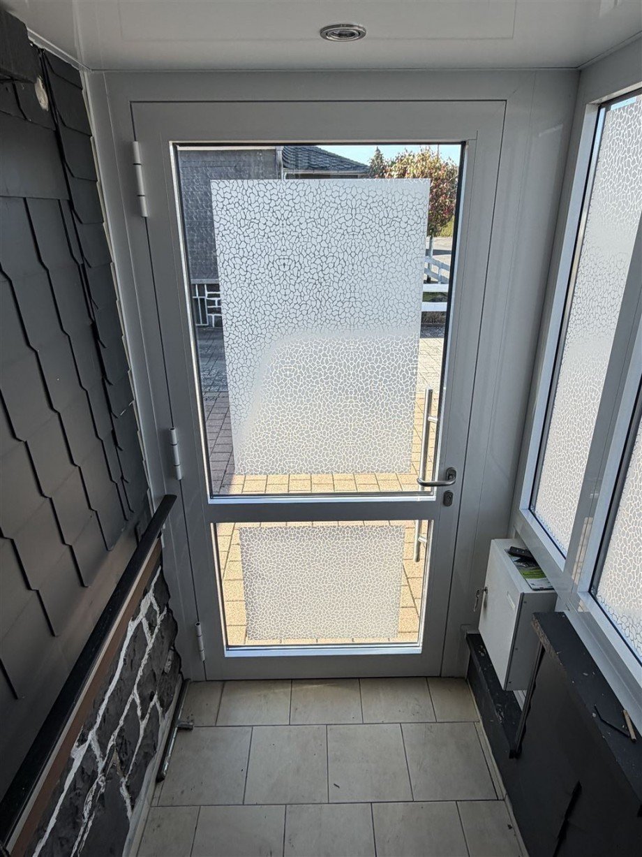 Haust�r von innen Einfamilienhaus H�hn