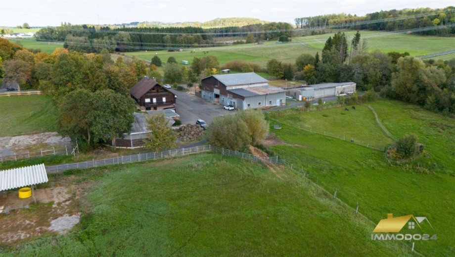 R�ckansicht Haus Bad Marienberg (Westerwald)
